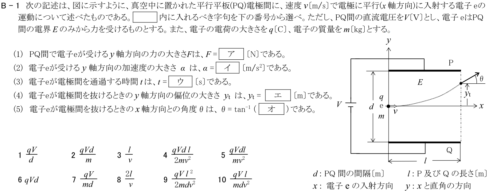 一陸技基礎令和7年07月期B01
